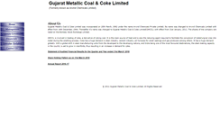 Desktop Screenshot of gujaratmetallic.com